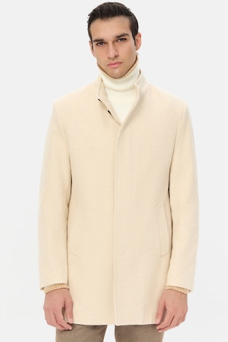 D's Damat Ds Damat Regular Fit Bej Hakim Yaka Kaşe Kaban 5hf08ort10002 Bej