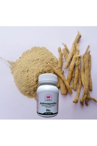 Ashwa/gandha 500 Mg 60 Kapsül Bitkisel Adaptogen Stress Ve Zihinsel Destek