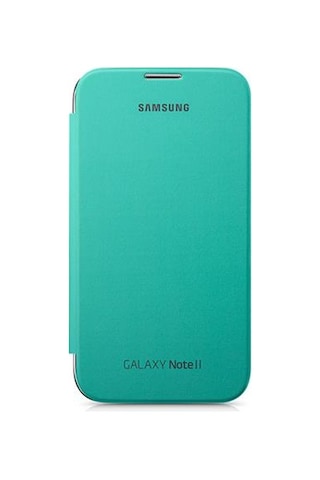 Galaxy Note 2 N7100 İle Uyumlu Flip Cover Kılıf Yeşil Efc-1j9fmegstd