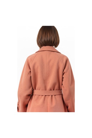 Durivya Oversize Kaşe Kaban Tarçın