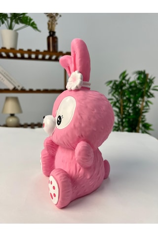 Favora Tavşan Kumbara - Pembe