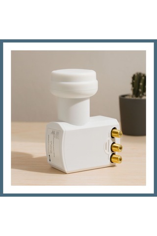 Agc Uygun Sepet Uydu Lnb Quad 4 Çıkış 0.1db 4k Ultra Hd Universal Agc