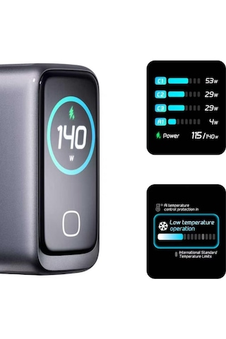 Apollobell Chh01-007 140w Gan Ultra Fast Charger Şarj Cihazı