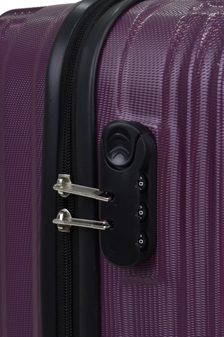 Elatae Orta Boy Valiz Mor Abs 1020 Mor