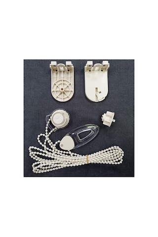Stor Perde Mekanizması 32mm Geniş Kasa Çift Vidalı Takmatik Zincir Takımı Tam Set Zebra Perde Mekanizması Çok Renkli