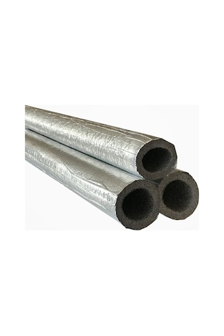 Ygt Ambalaj 50 Metre 35/10 Mm Alüminyum Folyolu İzole Boru Kılıfı