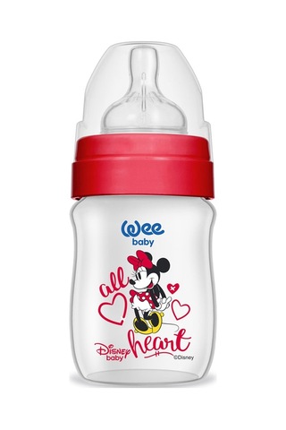 Wee Baby 189 Disney Mickey Ürün Seti Kırmızı Biberon Emzik