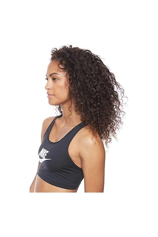 Nike Swoosh Futura Lacivert Kadın Sporcu Sütyeni Lacivert