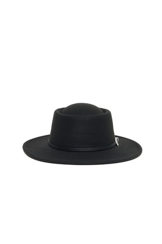 Berellini Kaşe Kaşmir - Unisex Geniş Fotör Siyah