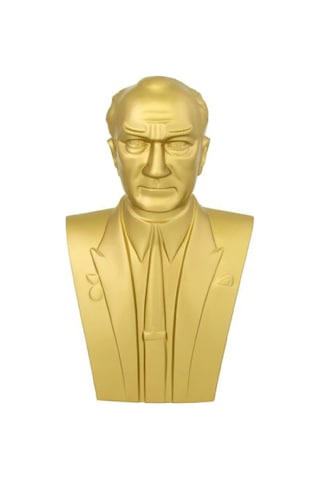Atatürk Büstü 60cm Fiber + Kaide 100cm + Alt Tabla İlkokul Modeli