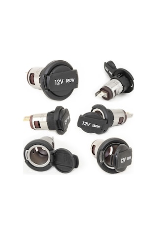 12 Volt Çakmak Soketi Kapaklı