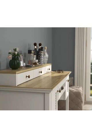 Sakura Frn-21032 Misto Makyaj Masası Beyaz