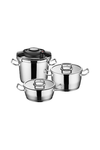 Aryıldız Touch Cool 3+4.5+6 Lt Kanka Düdüklü Set Gri