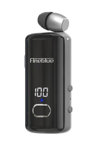 Kangvka F580 Hızlı Şarj Kablosuz Bluetooth Kulaklık Şık Ve Pratik Tasarım, Gri Renk