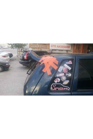 Fiat Uno Spoiler - Uno Spoyler - Uno Bagaj Üstü Rüzgarlık