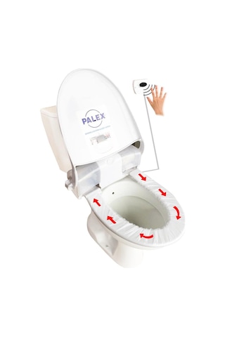 Palex Sensörlü Hijyenik Klozet Kapağı Yedek Rulosu 42x90 Kullanım