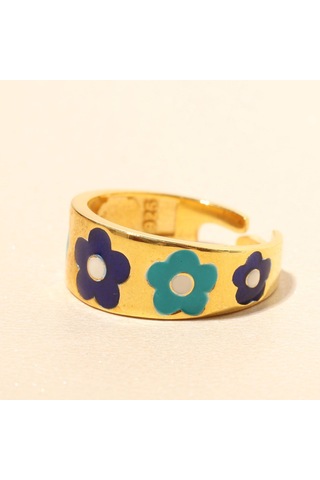 Flower Yüzük 720002 Gold Diğer