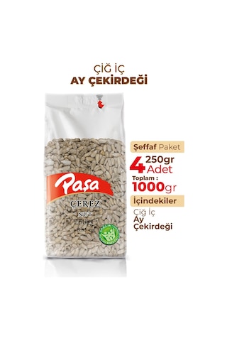 Çiğ İç Ay Çekirdeği 250 Gr X 4 Adet 1 Kg