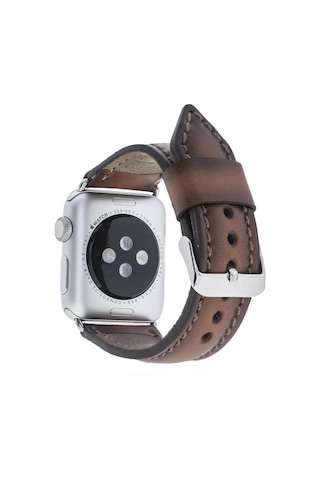 Bouletta Apple Watch Uyumlu Deri Kordon 42-44-45mm Sm26 Kahve