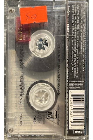 Plak Değildir Kaset Tir Bryan Adams Unplugged Kaset