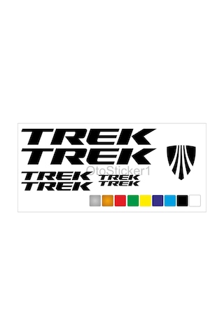 Trek Bisiklet Kadro Sticker Set Premium Kalite