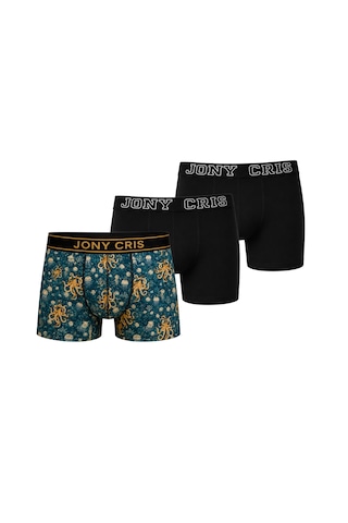 Jony Cris Baskılı Desenli Erkek Boxer 3 Lü Erkek Baksır İç Giyim Karısık Renk Jony Cris Baskılı Desenli Erkek Boxer 3 Lü Erkek Baksır İç Giyim Karısık Renk
