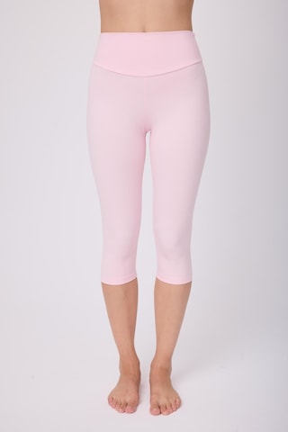 Hıghrıse Comfortflex Yüksek Bel Kapri Spor & Aktif Yaşam Taytı-2785 Pembe