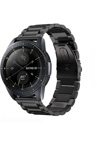 Huawei Watch Gt6/gt5/gt4/gt3/gt3 Pro 46mm Paslanmaz Solid Çelik Metal Kordon 22mm