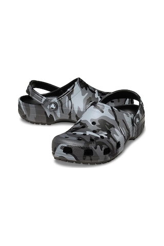 Crocs Classic Camouflage Clog Unisex Terlik 211936 Siyah