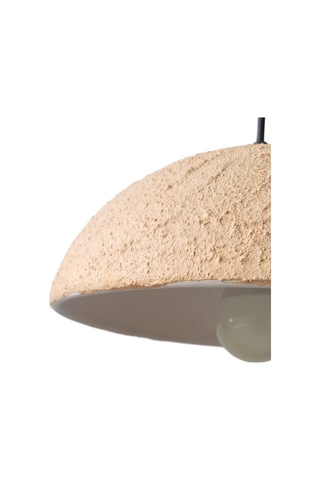 Samanyolu Sarkıt Lamba, Çap: 27 Cm, Avize,sarkıt, Seramik, E27 D Açık Somon