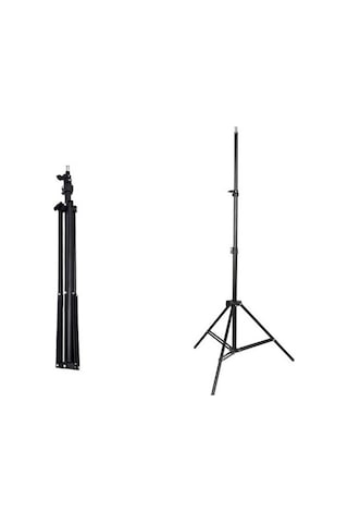 Gdx Ls-260d Gümüş Kalın Işık Ayağı 260 Cm