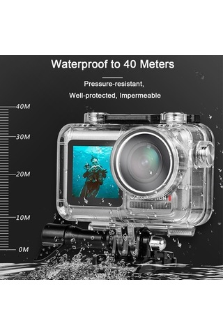 Bloomnest Agdy35 Su Geçirmez Kılıf Djı Osmo Action İçin Dalış Koruyucu Kasa Aksesuarı Altın