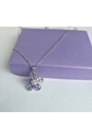 925 Ayar Kadın Gümüş Kolye 3 Gümüş