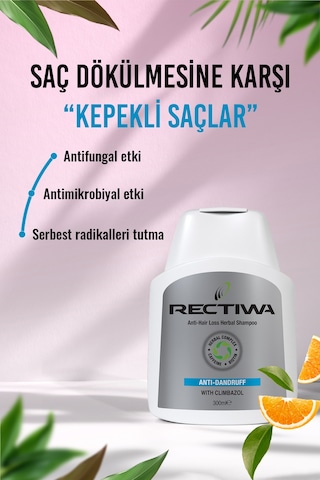 Rectiwa Kepekli Saçlar için Şampuan 300 ML