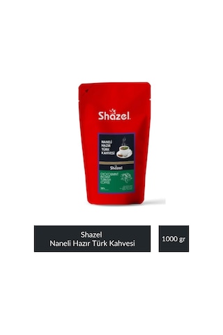 Shazel Naneli Hazır Türk Kahvesi 1000 Gr Türk Kahvesi
