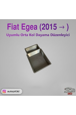 Fiat Egea 2015 Uyumlu Orta Kol Dayama Düzenleyici
