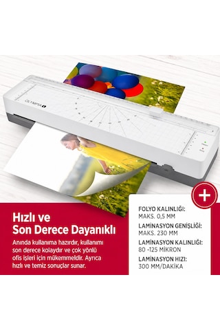 A120 Combo Laminasyon Makinesi Ve Giyotin Makinesi