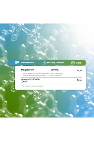 More Than Magnezyum Atp Mag 60 Kapsül