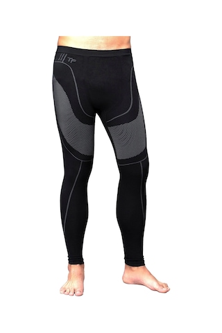 Thermoform Extreme Erkek Seamless Termal Uzun Kollu İçlik Seti Siyah Renkli