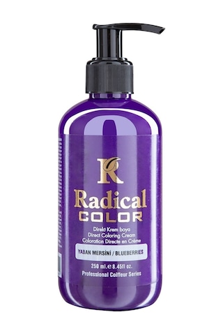 Radical Color New 25/blueberry Amonyaksız Su Bazlı Saç Boyası 250 Ml 1 Adet Yaban Mersini