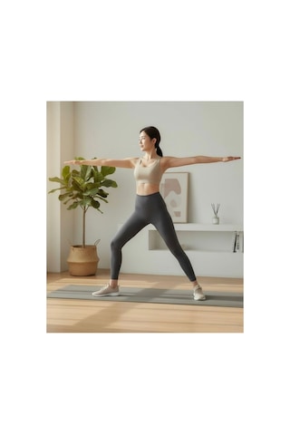 Feg Store Antrasit Yüksek Bel Toparlayıcı Spor Tayt Feg Store Antrasit Yüksek Bel Toparlayıcı Spor Tayt