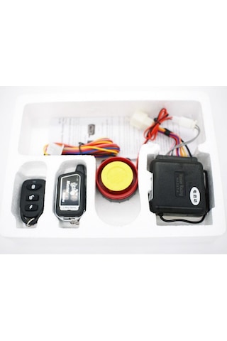 2 Yönlü Motosiklet Uzaktan Kumanda Alarm Motosiklet E-Bike Güvenlik Sistemi Elektrikli Bisiklet