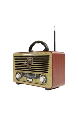 Hometech Ht 40Bt Mini Nostaljik Radyo Bt Hoparlor