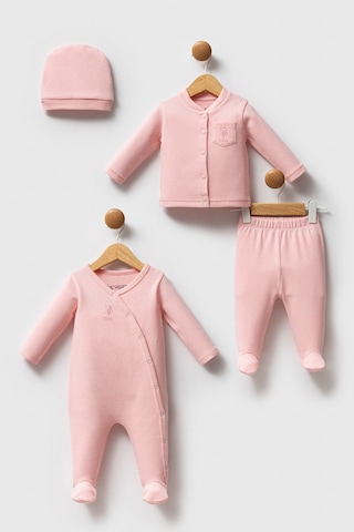 U.S. Polo Assn. U.s. Polo Assn Kız Bebek Pembe Takım 5274-49303 Pembe