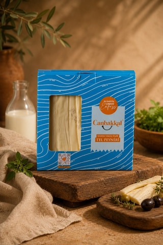 Canbakkal Yarım Yağlı Taze Tel Peyniri 1 KG Doğal Katkısız ve Lezzetli Tel Peynir
