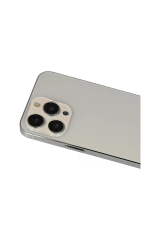 Newface - 610 - iPhone Uyumlu 13 Pro Max Rainbow Kamera Lens Koruma Cam - - Csmo-tex - Rose Gold