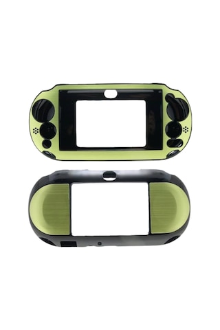 Ps Vita 1000 Uyumlu Koruyucu Kapak Metal Full Koruma Yeşil