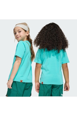 Adidas Minecraft Terrex Çocuk Tişört C-adıjz3588c40a00 Mavi