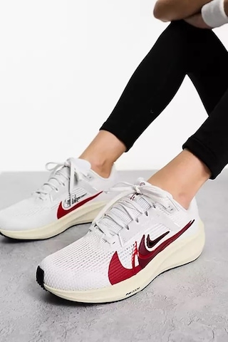 Nike Air Zoom Pegasus 40 Prm Any Running Shoes Kadın Koşu Ayakkabısı Beyaz Kırmızı Beyaz