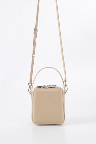 Ççs 17561 Kadın Omuz Askılı El Çantası-bej Bej